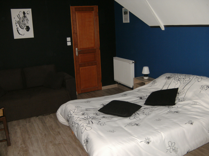 Bedroom 3, Chambre d'Hotes au Fil de l'Eau, Nord