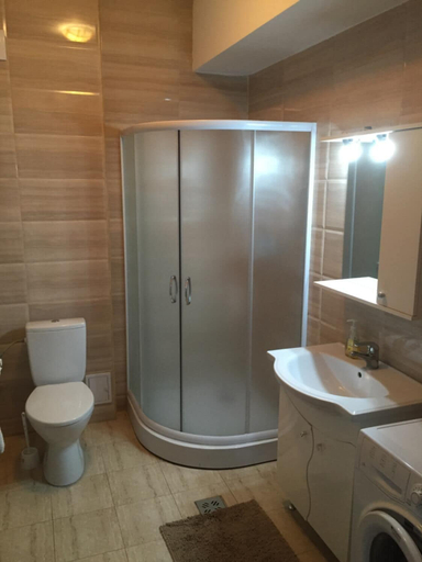 Bathroom, Chic Sea View Apartment Mamaia, Constanta