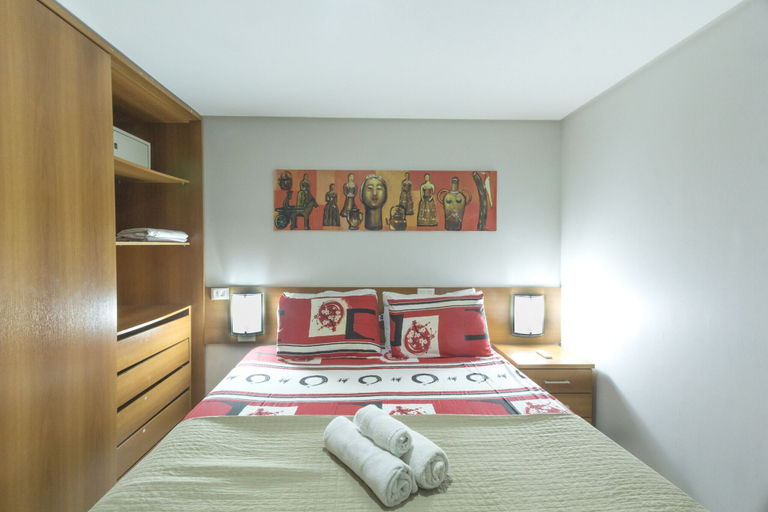Bedroom 2, MARINAS PRAIA Flat by Penareia.tur.br, João Pessoa