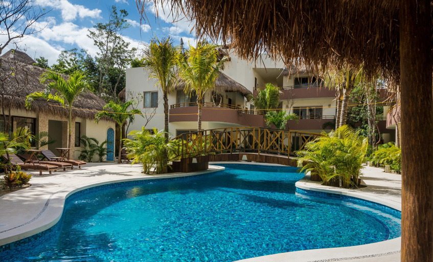Sport & Beauty 4, Anam 1 bedroom apartment with balcony sleeps 3, Cozumel