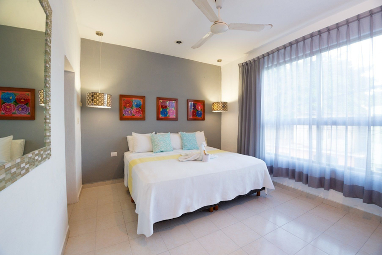 Bedroom 2, Hotel San Vicente, Cozumel