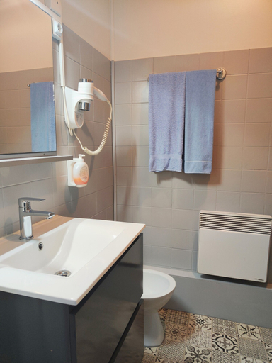 Bathroom 4, Hôtel Restaurant Le Commerce, Gers