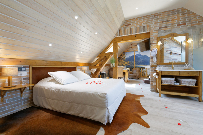 Bedroom 4, La Ferme Briarde, Seine-et-Marne