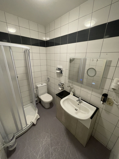 Bathroom 5, Hotel Garni Hennesburg, Eisenach