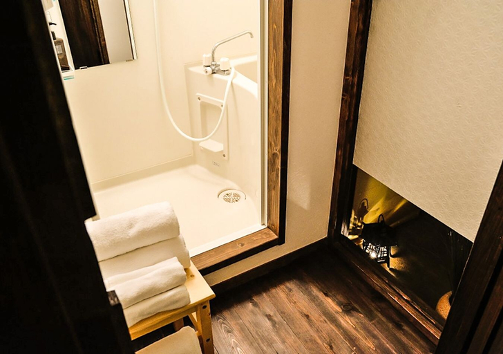 Bathroom 4, Kyoto Miyabi Inn -Only one group a day-, Kyoto