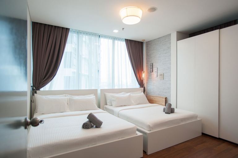 Bedroom 3, S3 Beautiful 2 Beds Suite - KLCC - KL Tower - WIFI, Kuala Lumpur