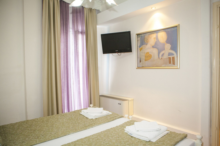 Bedroom 3, Hotel Zografos, Central Macedonia