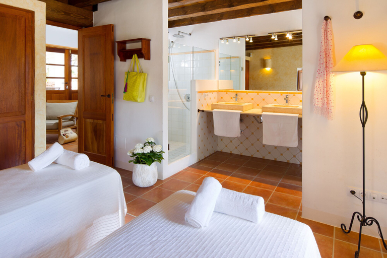 Bedroom, Can Noves - Villa de 2 suites -1, Baleares