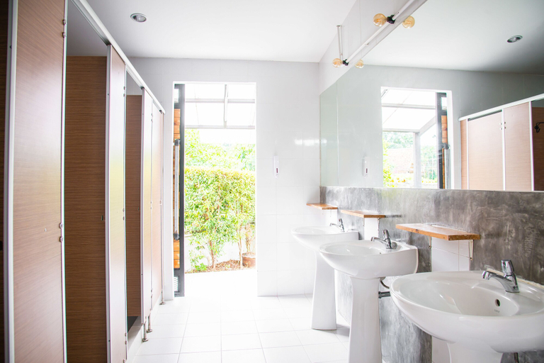 Bathroom 3, ChillHub Hostel, Phuket Island