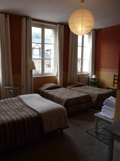 Bedroom 4, Hôtel Henri IV, Seine-Maritime
