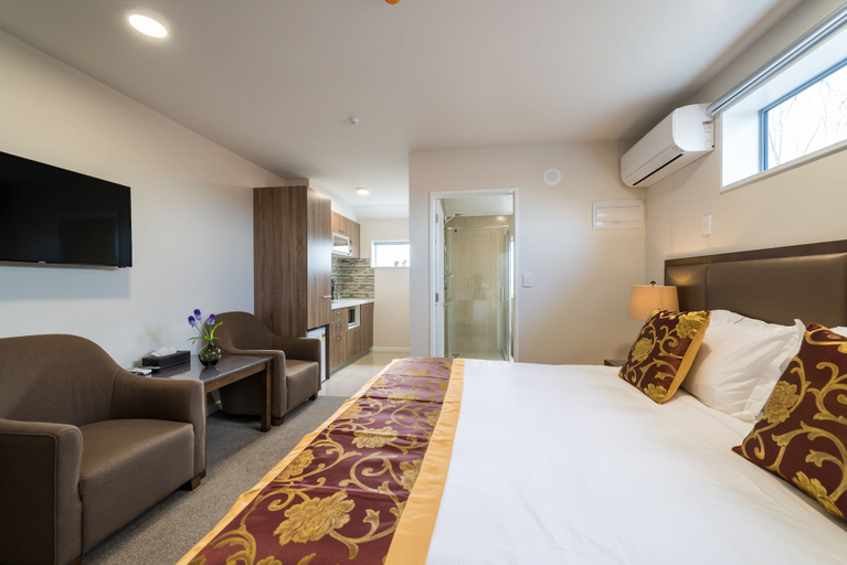 Bedroom 2, Golden Star Motel, Christchurch