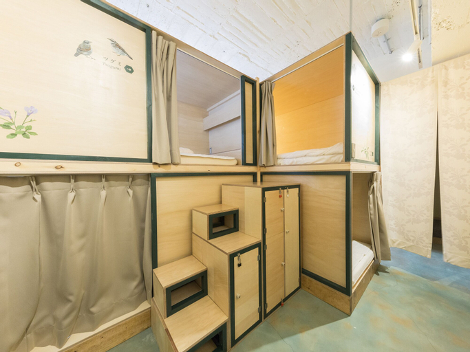 Bedroom 4, Guest House Denchi - Hostel, Taitō