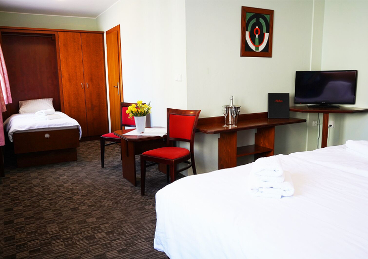 Bedroom 2, Hotel Baltaci U Náhonu, Zlín