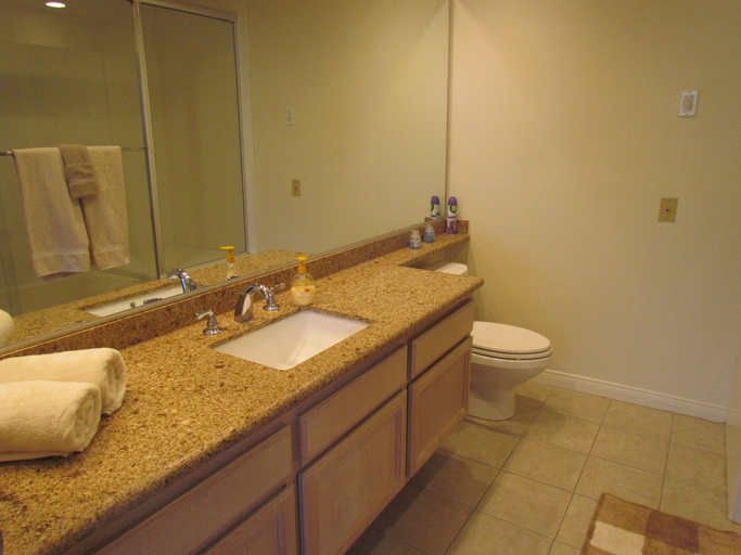 Bathroom, Next to Four Season Hotel, Luxury Apartment, Los Angeles
