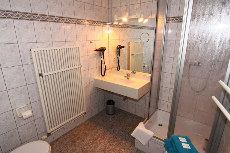 Bathroom 5, Hotel Wenzels Hof, Nordsachsen