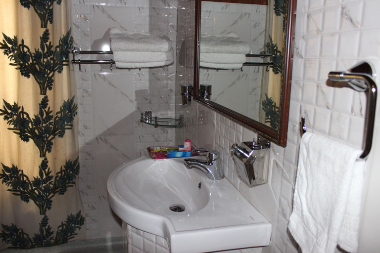 Bathroom 4, Wangnoo Houseboats, Srinagar