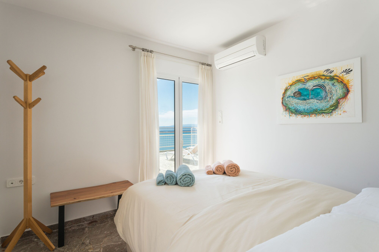 Bedroom 4, Seafront Penthouse LEO, Peloponnese