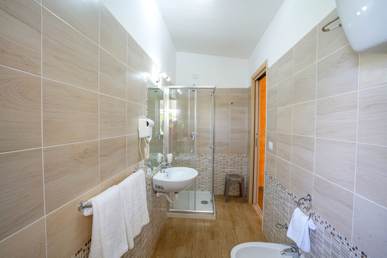 Bathroom, Hotel Residence Le Playe, Vibo Valentia
