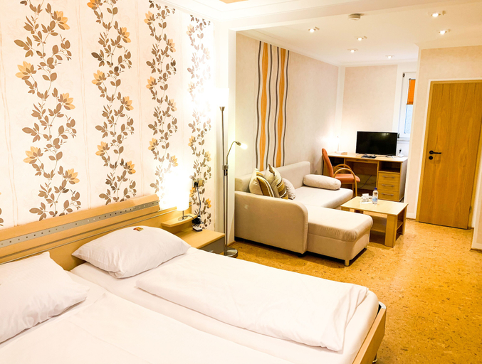 Bedroom 2, Hotel zur Loreley Garni Mit großem Fahrradraum, Rhein-Hunsrück-Kreis
