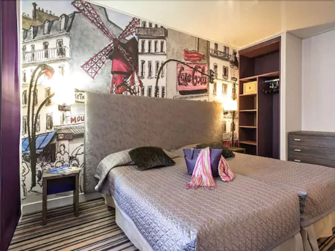 Bedroom 3, Hotel Harvey, Paris