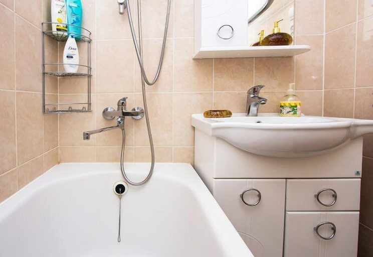 Bathroom, Apartlux Chayanova, Northern