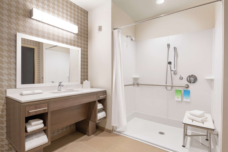 Bathroom 4, Home2 Suites by Hilton Greece Rochester, Monroe