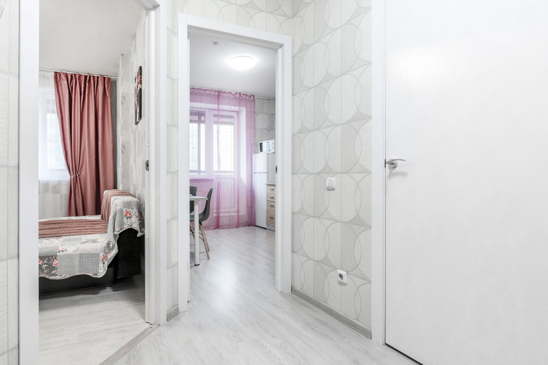 Bedroom 3, Apartments Domotelli Parnas, Sankt-Peterburg gorsovet