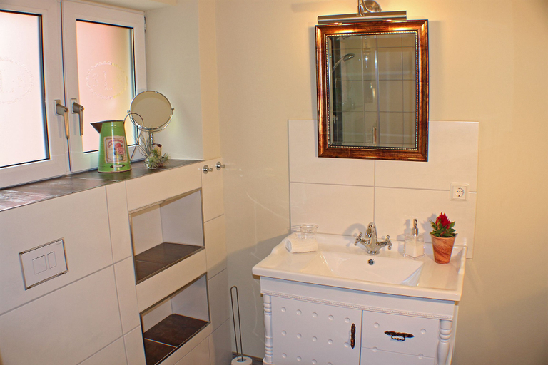 Bathroom 3, Ferienhaus Stobenstrasse, Harz
