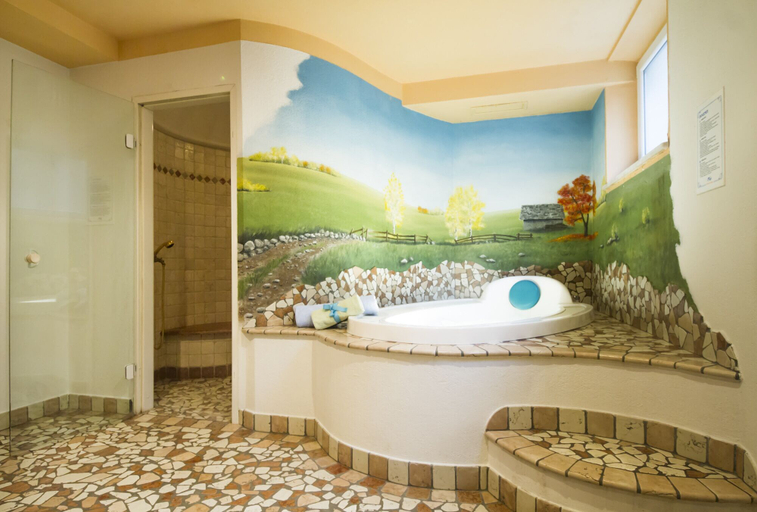 Bathroom 3, Hotel Genzianella, Trento