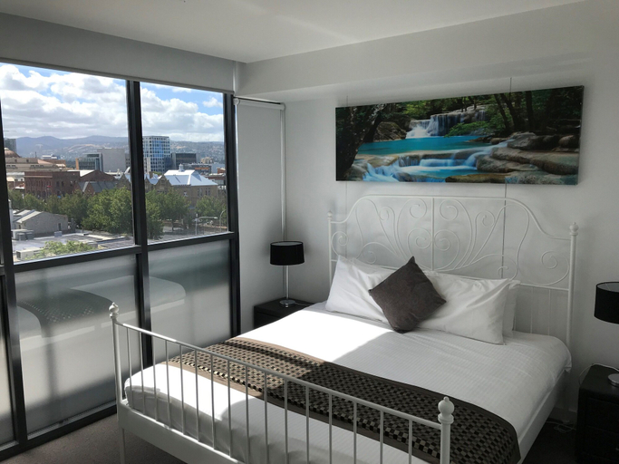 Bedroom 2, RNR Serviced Apartments Adelaide – Grote St, Adelaide