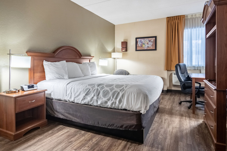 Bedroom 2, Econo Lodge, Allegheny