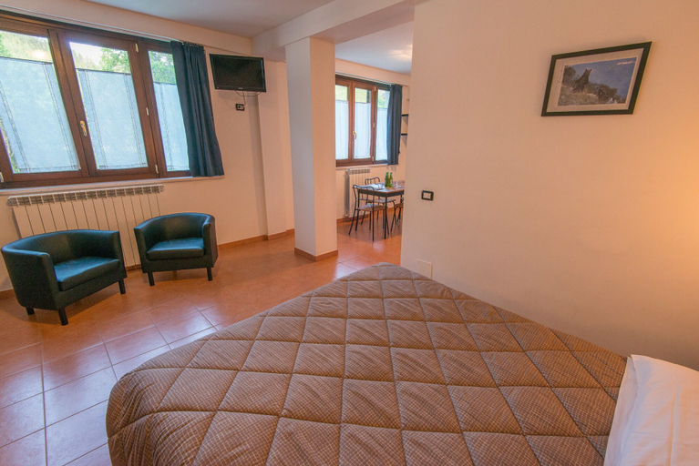 Bedroom 3, Albergo della Corte, L'Aquila
