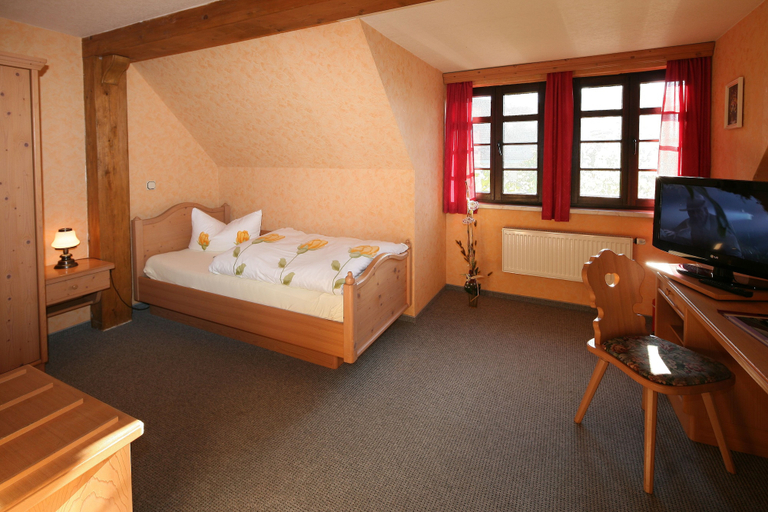 Bedroom 3, Hotel Wenzels Hof, Nordsachsen