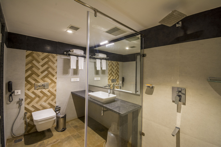 Bathroom 4, The Capital Hotel, Guntur