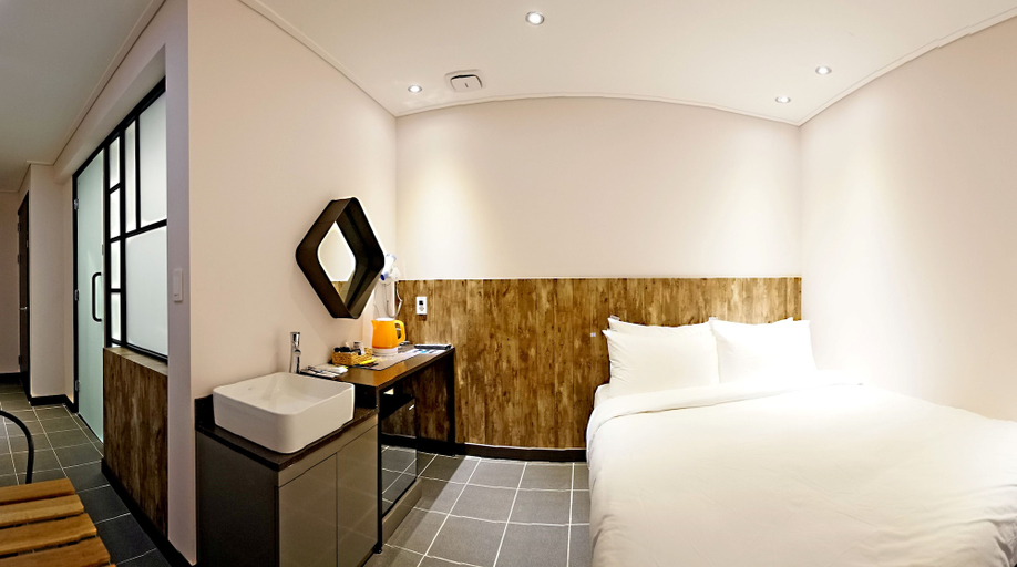 Bedroom 2, Hotel Millhaus Shinchon, Seodaemun