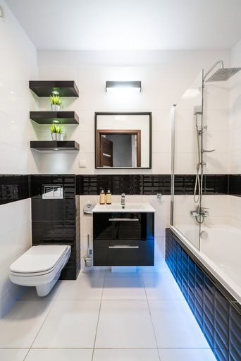 Bathroom 3, RentPlanet - Odra Tower, Środa Śląska