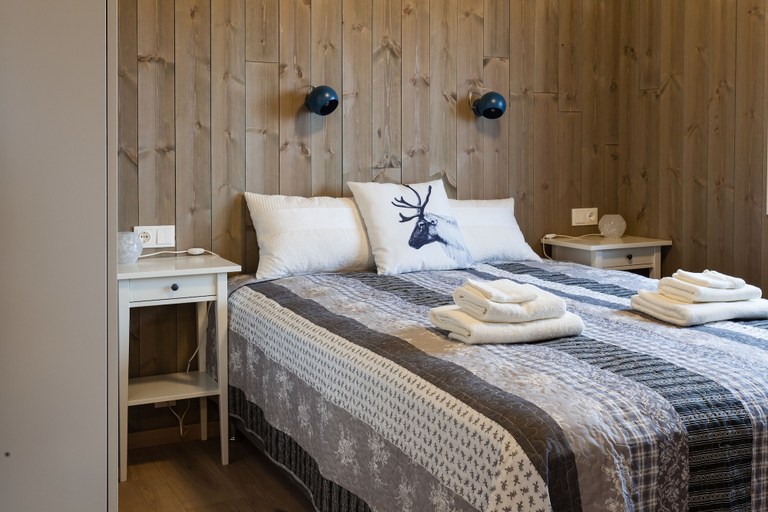 Bedroom 2, Kornhóll Holiday home, Fljótshlíðarhreppur
