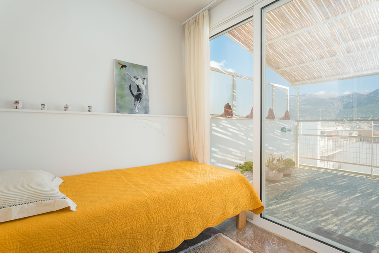 Bedroom 3, Seafront Penthouse LEO, Peloponnese