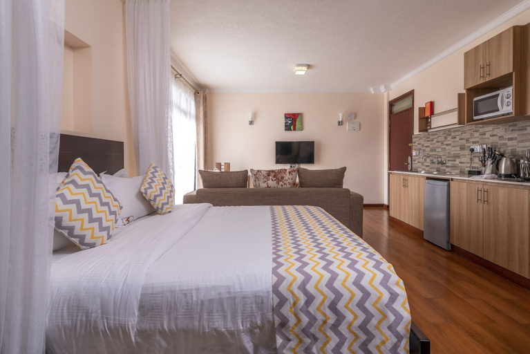 Bedroom 3, Highlands Suites Apartment Hotel, Dagoretti North