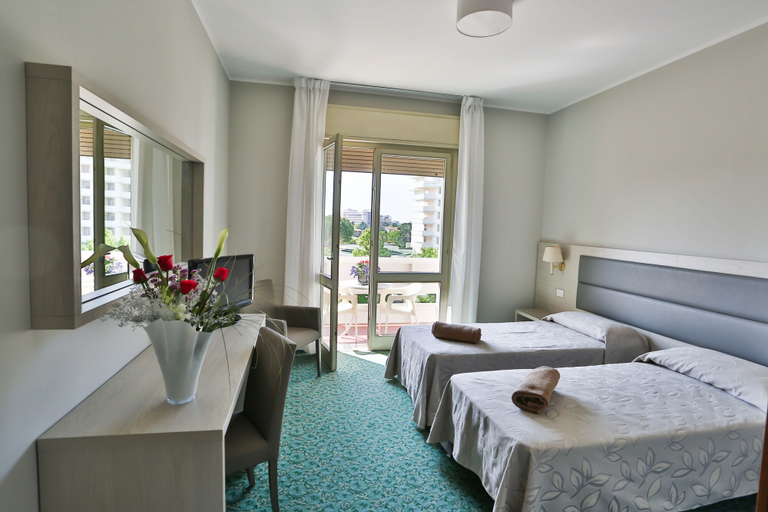 Bedroom 3, Hotel Smeraldo, Padua