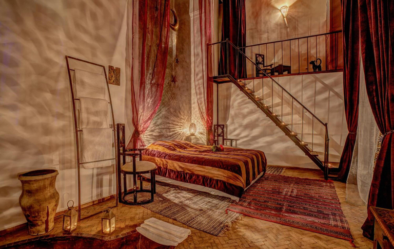Bedroom 3, Riad Almaz, Fès