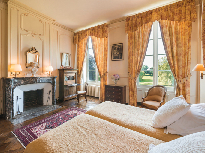 Bedroom 4, Château de Boucéel, Manche