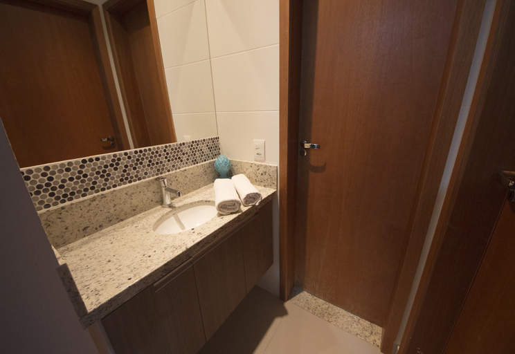 Bathroom, MARINA FLAT - ACHEI FÉRIAS, Caldas Novas