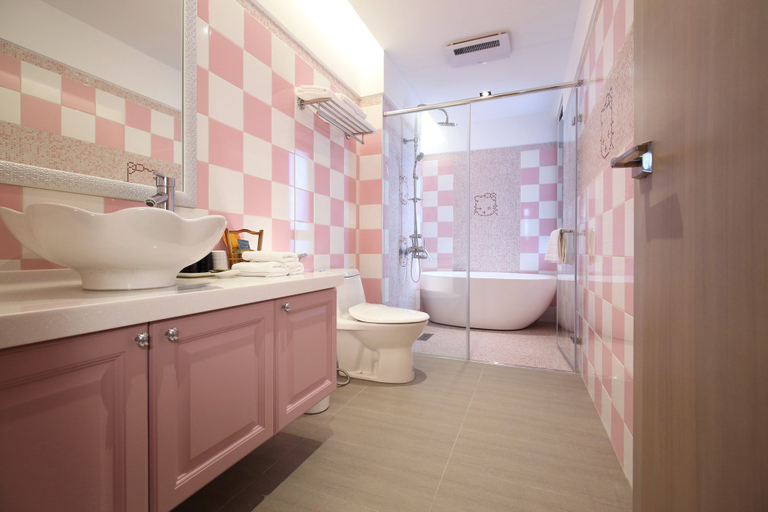 Bathroom 3, 193 County Garden BnB, Hualien