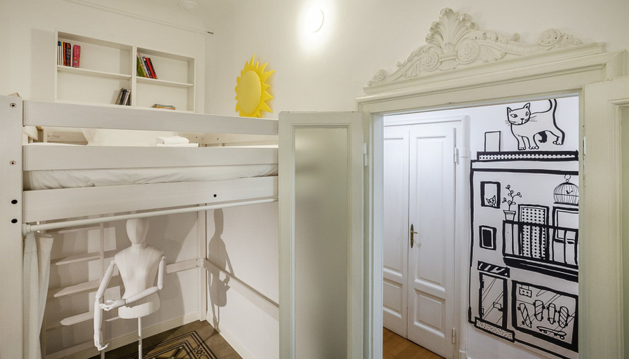 Bedroom 2, Italianway Easy - Piero Della Francesca 84, Milano