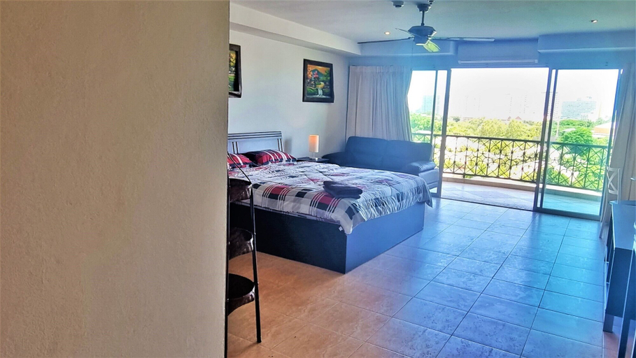 Bedroom 2, Large Studio Condo Jomtien, Pattaya