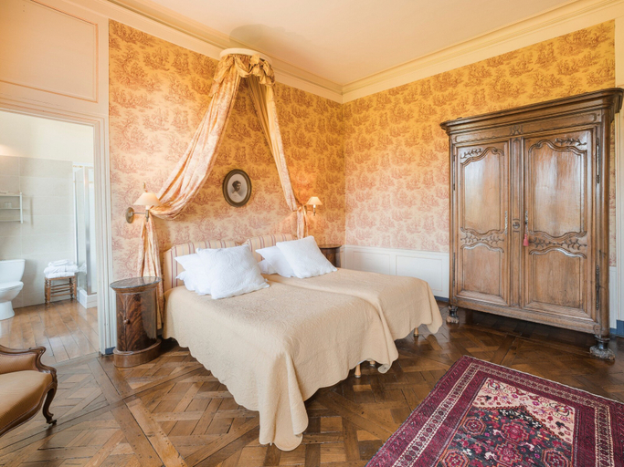 Bedroom 3, Château de Boucéel, Manche