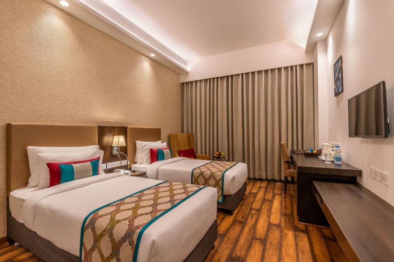 Bedroom 2, Divine Clarks Inn Suites, Kurukshetra