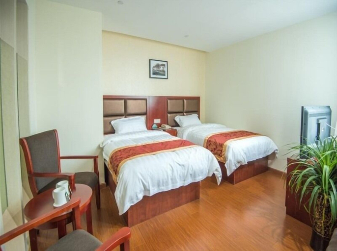 Bedroom 3, Greentree Inn Suzhou Dongwu North Road Business Hotel, Suzhou
