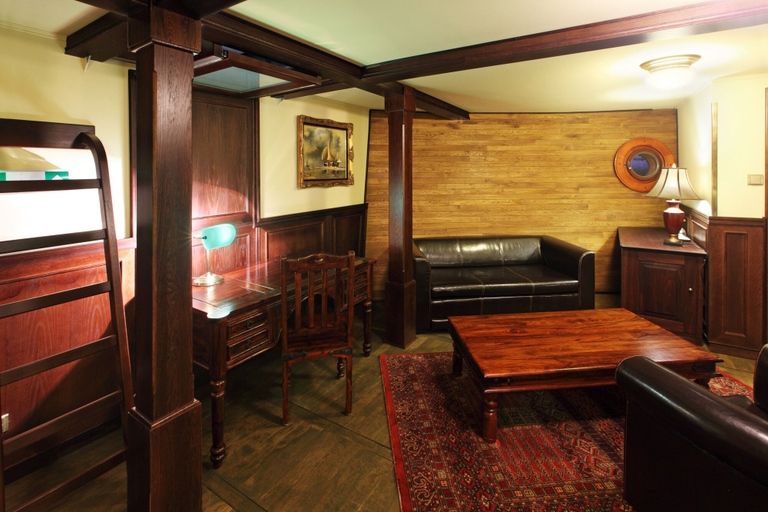 Bedroom 3, Boat Hotel Matylda, Praha 1